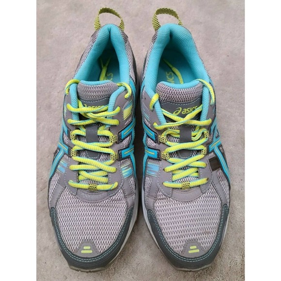 Asics Gel-Venture 5 Grey Teal T5N9N Training Running Women’s Shoes Size 9 - Picture 2 of 4